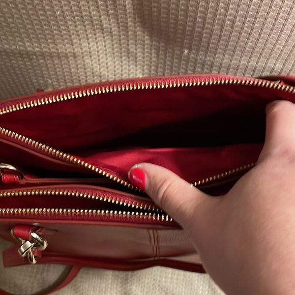 Coach shoulder bag red - Picture 9 of 9